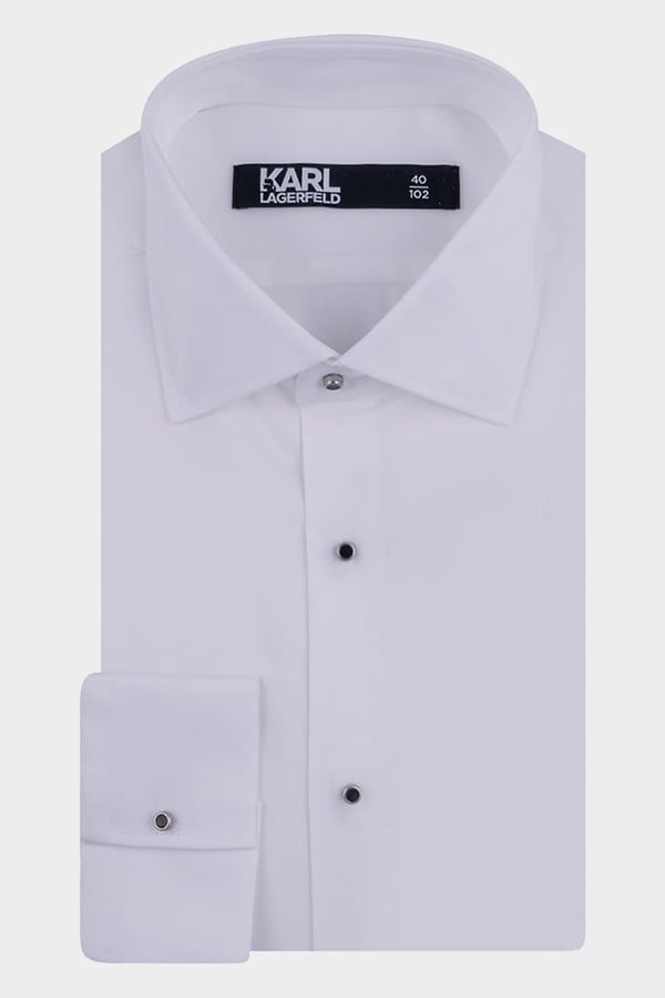 ΠΟΥΚΑΜΙΣΟ KARL LAGERFELD - 10 ΛΕΥΚΟ